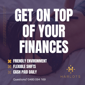 Join Harlots Today - Thrive in The Industry - Harlots Canberra ACT