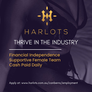 Join Harlots Today - Thrive in The Industry - Harlots Canberra ACT
