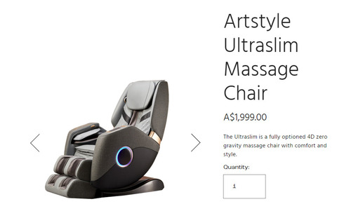 Artstyle Massage Chairs Perth Services 3