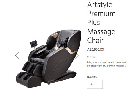 Artstyle Massage Chairs Perth Services 2