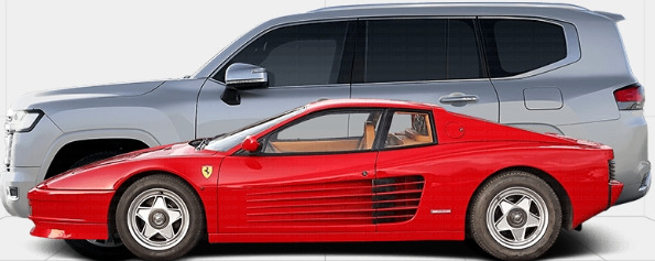 Ferrari vs Landcruiser - Which Model Are You?